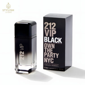 212 VIP Black by Carolina Herrera (With Box) – The Essence of Bold Masculinity and Nighttime Elegance